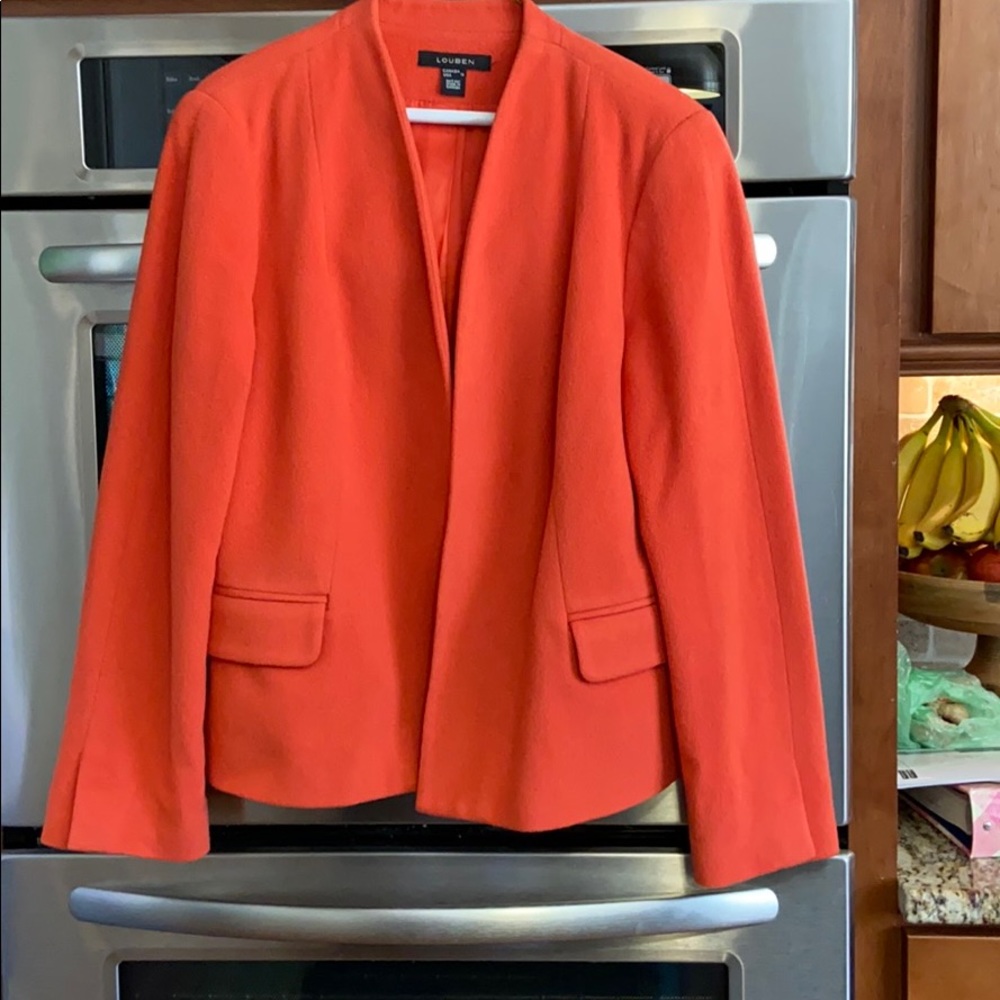 Louben wool and cashmere blazer